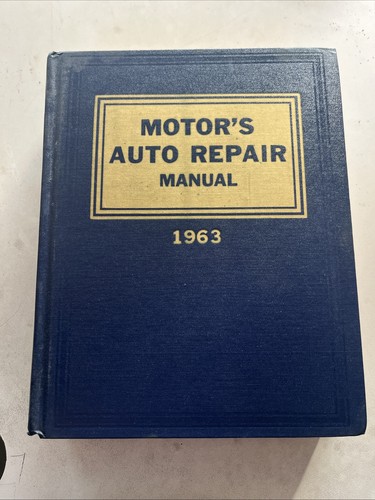 Vintage 1963 motor auto - vintage,